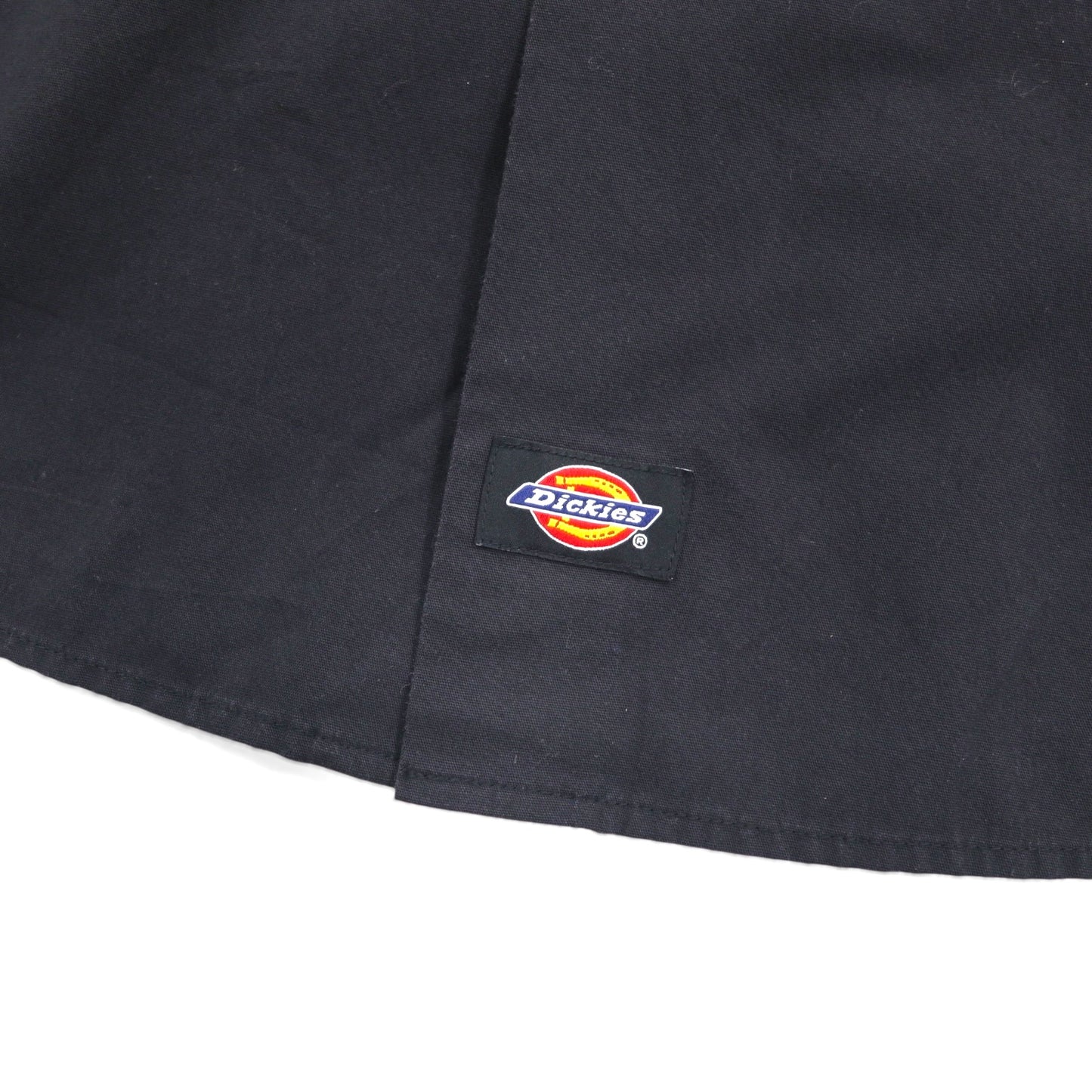 Dickies 半袖 ワークシャツ XL ブラック ポリエステル コットン アメリカ企業 NASTC LS516