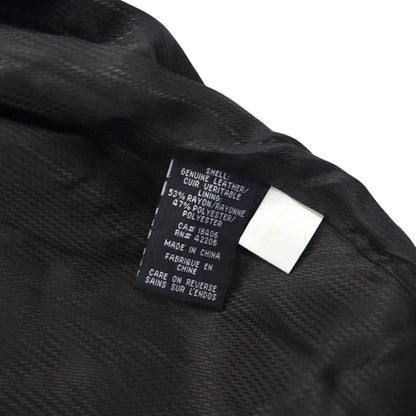 STORMTECH CLASSICS Full-Zip Leather Jacket, Brown, Size L