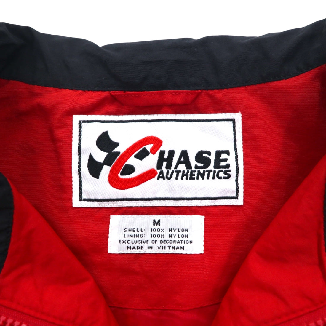 CHASE AUTHENTICS Budweiser Racing Jacket, Medium, Red, Nylon