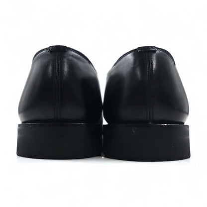 BURBERRY スプリットトゥ Uチップ ドレスシューズ 26.5cm ブラック レザー 外羽根 BU1430