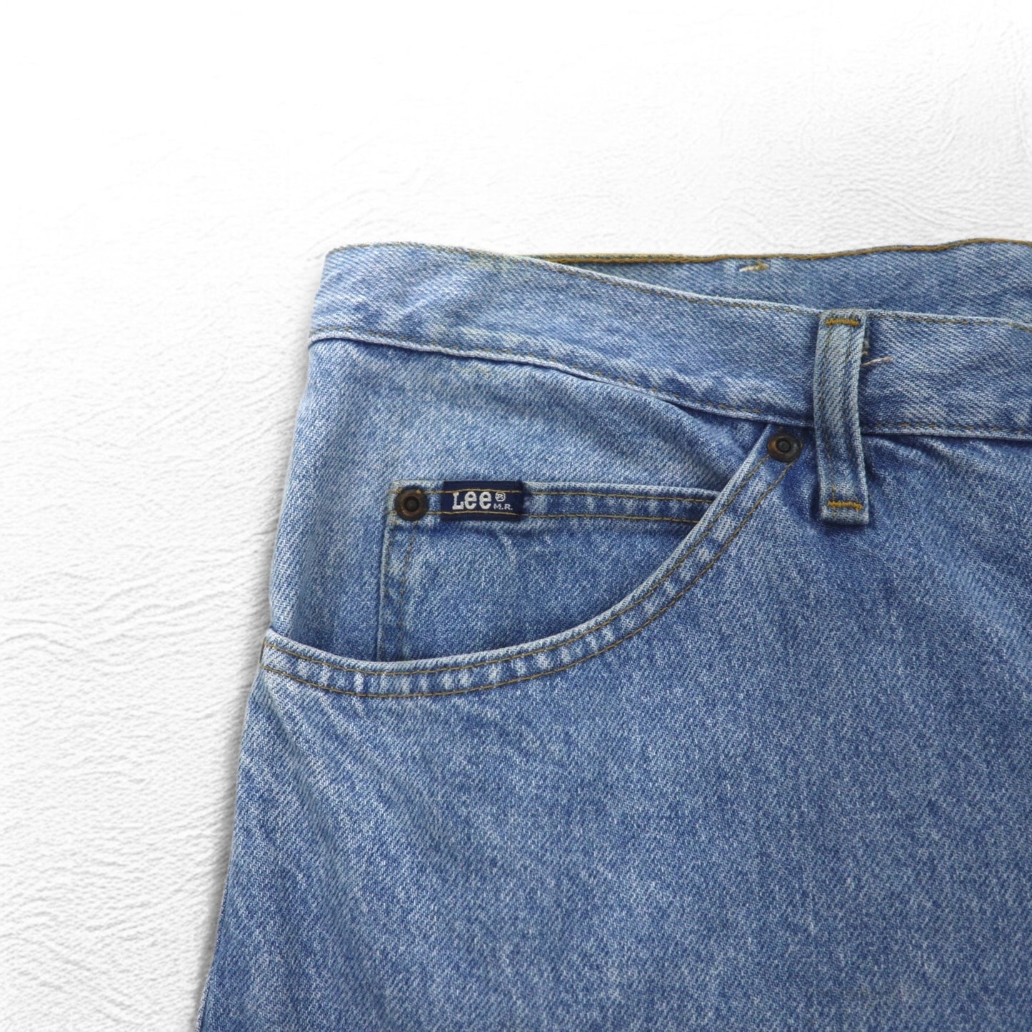 Lee 90年代 ウォッシュド デニムパンツ L ライト ブルー ジッパーフライ 2008991 コスタリカ製