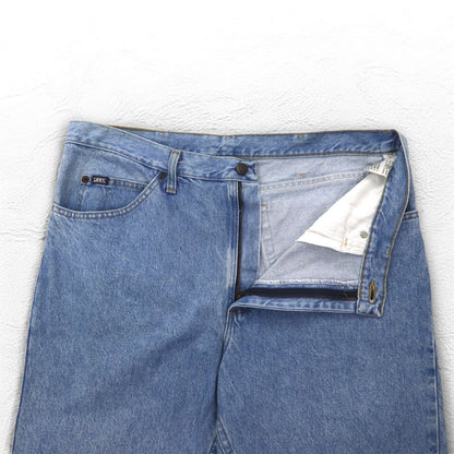Lee 90年代 ウォッシュド デニムパンツ L ライト ブルー ジッパーフライ 2008991 コスタリカ製