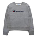 Champion Reverse Weave Sweatshirt, XL, Grey, Script Logo, Blue Single Tag, Reprint, Made in Honduras
