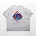 BROOKLYN CYCLONES 90年代 ベースボール プリント Tシャツ 3XL グレー FRUIT OF THE LOOM ビッグサイズ エルサルバドル製