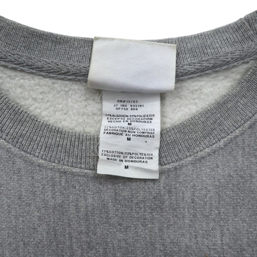 Champion Reverse Weave Sweatshirt, XL, Grey, Script Logo, Blue Single Tag, Reprint, Made in Honduras