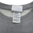 Champion Reverse Weave Sweatshirt, XL, Grey, Script Logo, Blue Single Tag, Reprint, Made in Honduras