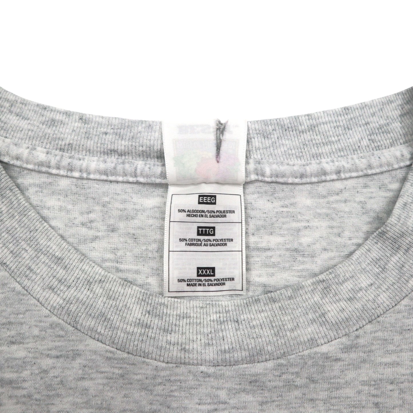 BROOKLYN CYCLONES 90年代 ベースボール プリント Tシャツ 3XL グレー FRUIT OF THE LOOM ビッグサイズ エルサルバドル製