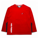 HILFIGER ATHLETICS ( TOMMY HILFIGER ) ロングスリーブ Tシャツ ロンT XXL レッド コットン