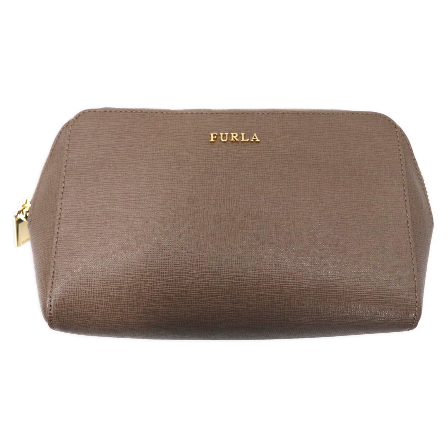 FURLA エレクトラ ポーチ コスメケース ELECTRA グレー 833681