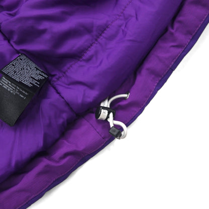 THE NORTH FACE ハイベント HYVENT AUCV ソフトシェル マウンテンジャケット M パープル 防水 フリースライナー ハイネック ドローコード