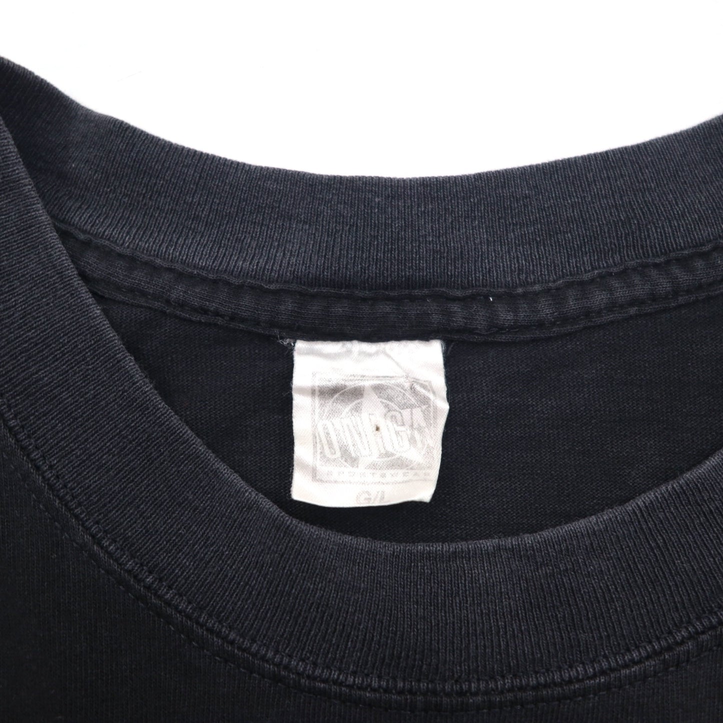 90年代 ONIGA SPORTSWEAR スノーモービル プリント Tシャツ L ブラック コットン SKI-DOO