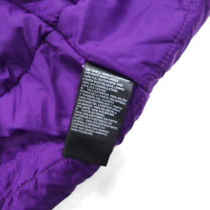 THE NORTH FACE ハイベント HYVENT AUCV ソフトシェル マウンテンジャケット M パープル 防水 フリースライナー ハイネック ドローコード