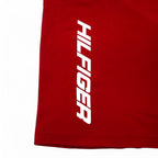 HILFIGER ATHLETICS ( TOMMY HILFIGER ) ロングスリーブ Tシャツ ロンT XXL レッド コットン