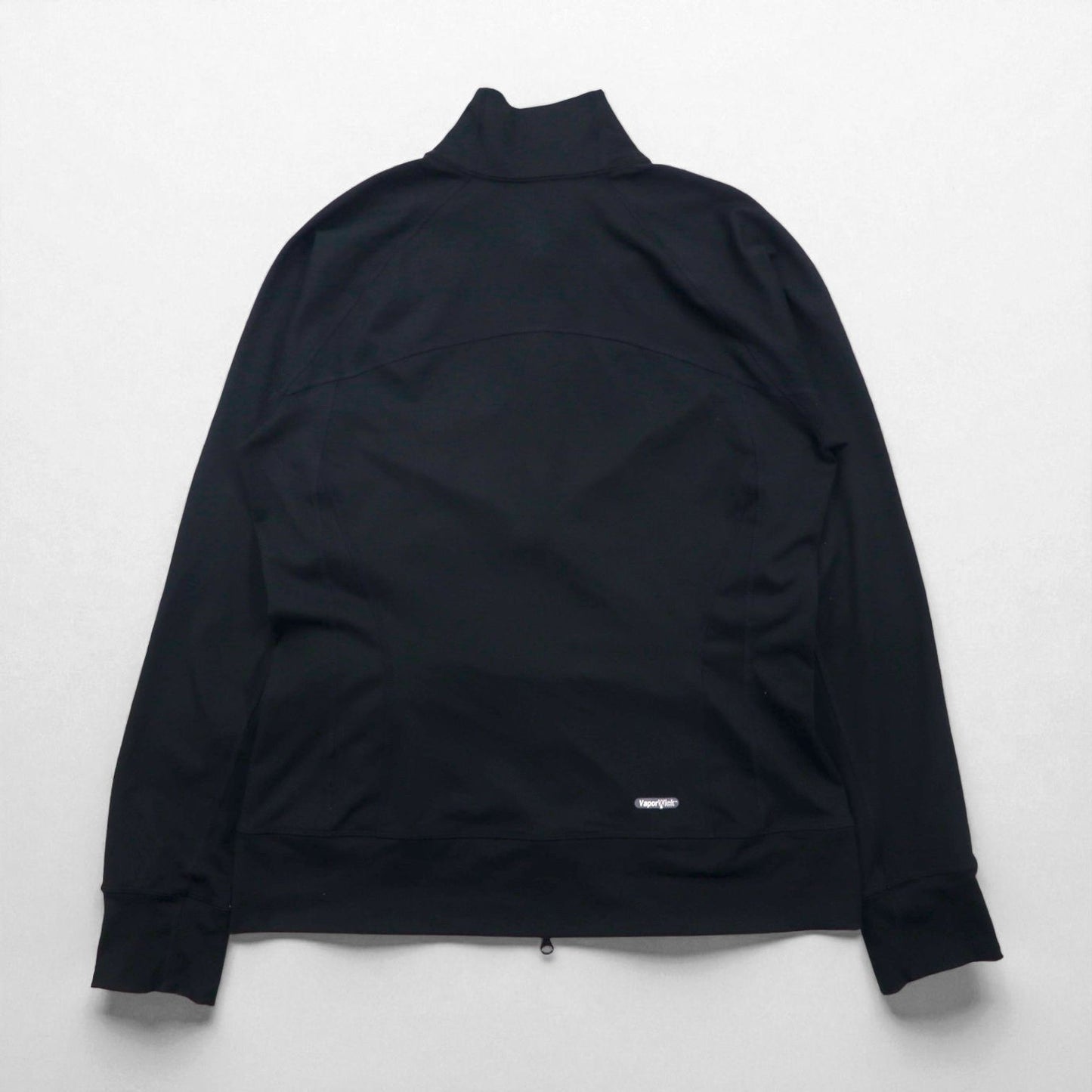 THE NORTH FACE トラックジャケット Vapor WiCK SHIRT M ブラック 速乾 ダブルジップ