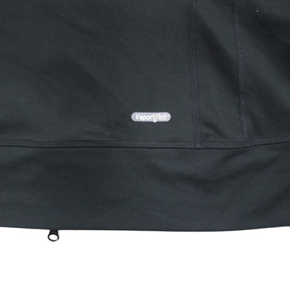 THE NORTH FACE トラックジャケット Vapor WiCK SHIRT M ブラック 速乾 ダブルジップ