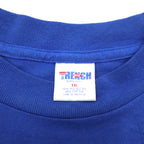 TRENCH 90年代 USA製 NEW YORK GIANTS プリント Tシャツ 2XL ブルー コットン WORLD CHAMPS