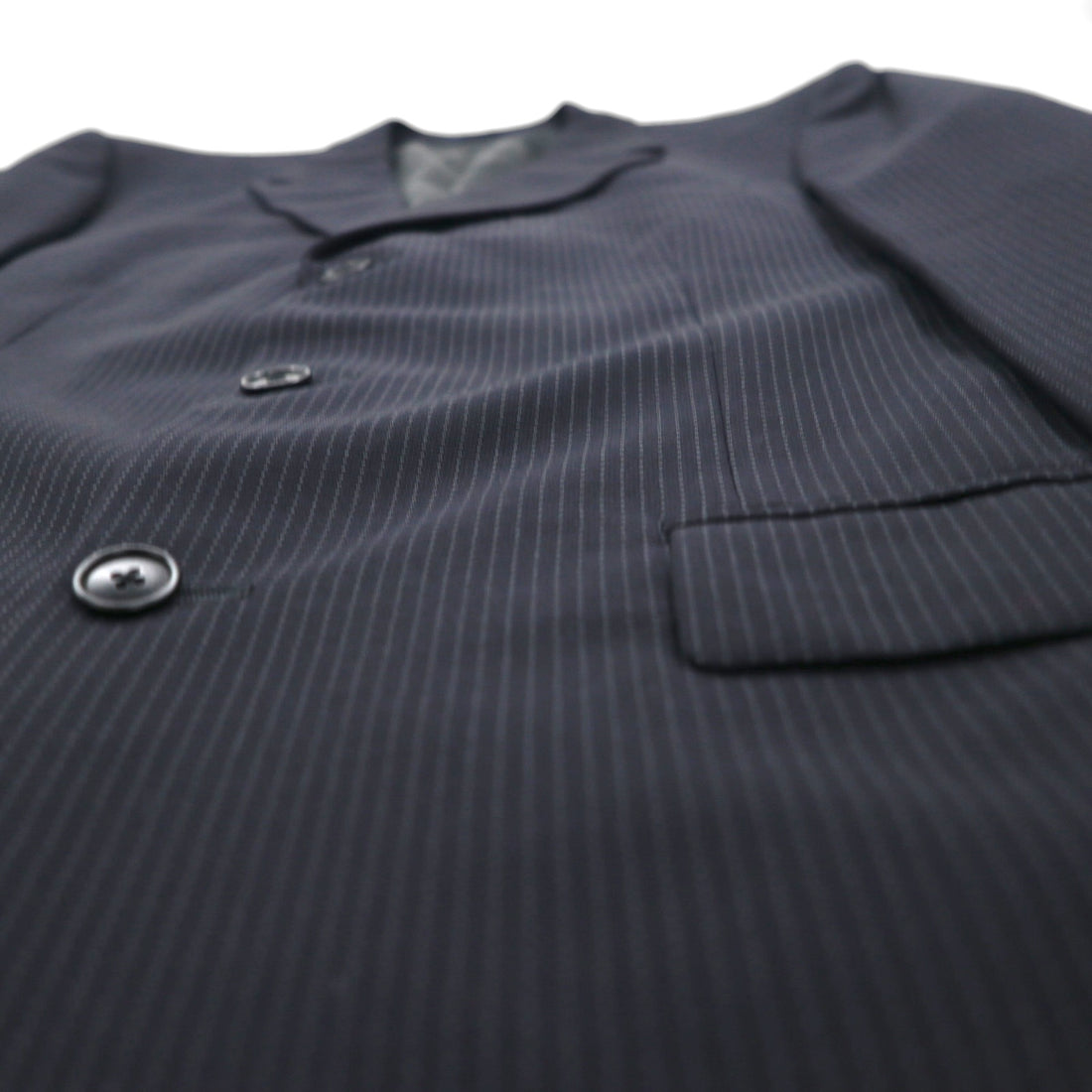 Paul Smith 90s 3B Suit Set, XL, Black Birdseye, LANIFICIO FINTES Italian Fabric, Made in Japan