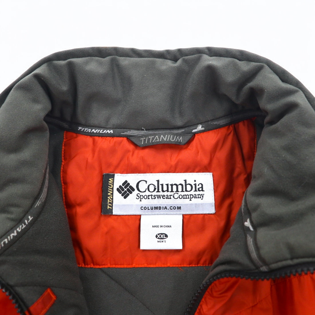 Columbia Titanium Insulated Jacket, Padded, XXL, Orange, SM6509
