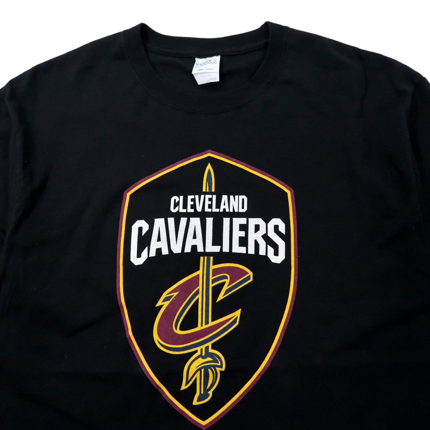 NBA Cleveland Cavaliers プリントTシャツ L ブラック コットン PORT & COMPANY