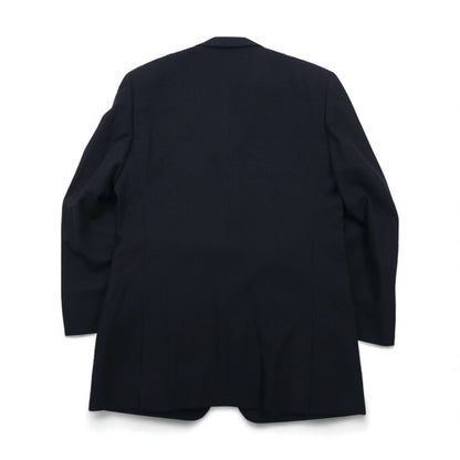 Paul Smith 90s 3B Suit Set, XL, Black Birdseye, LANIFICIO FINTES Italian Fabric, Made in Japan