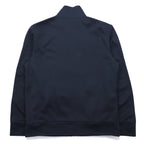 F-BOX by FILA High Neck Stand Collar Track Jacket Jersey M Navy Logo Print
