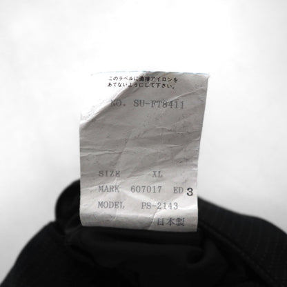 Paul Smith 90s 3B Suit Set, XL, Black Birdseye, LANIFICIO FINTES Italian Fabric, Made in Japan