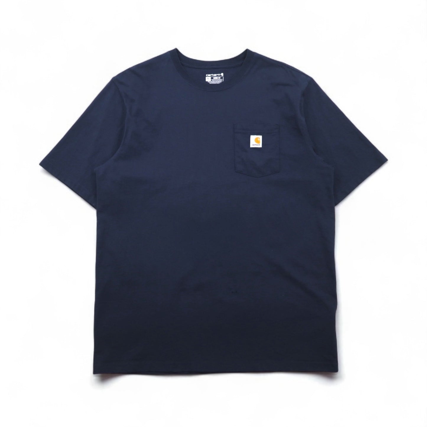 Carhartt Loose Fit Pocket T-Shirt, XL, Navy, Cotton