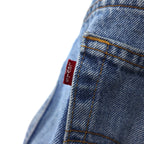 Levi's 00年代 505 REGULAR FIT STRAIGHT LEG テーパードデニムパンツ L インディゴ ブルー ジッパーフライ 505-4891 エルサルバドル製