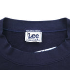 Lee SPORT 90s College Sweatshirt L Navy Print Football PANTHERS PITTSBURGH