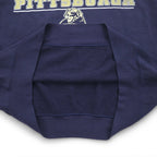 Lee SPORT 90s College Sweatshirt L Navy Print Football PANTHERS PITTSBURGH