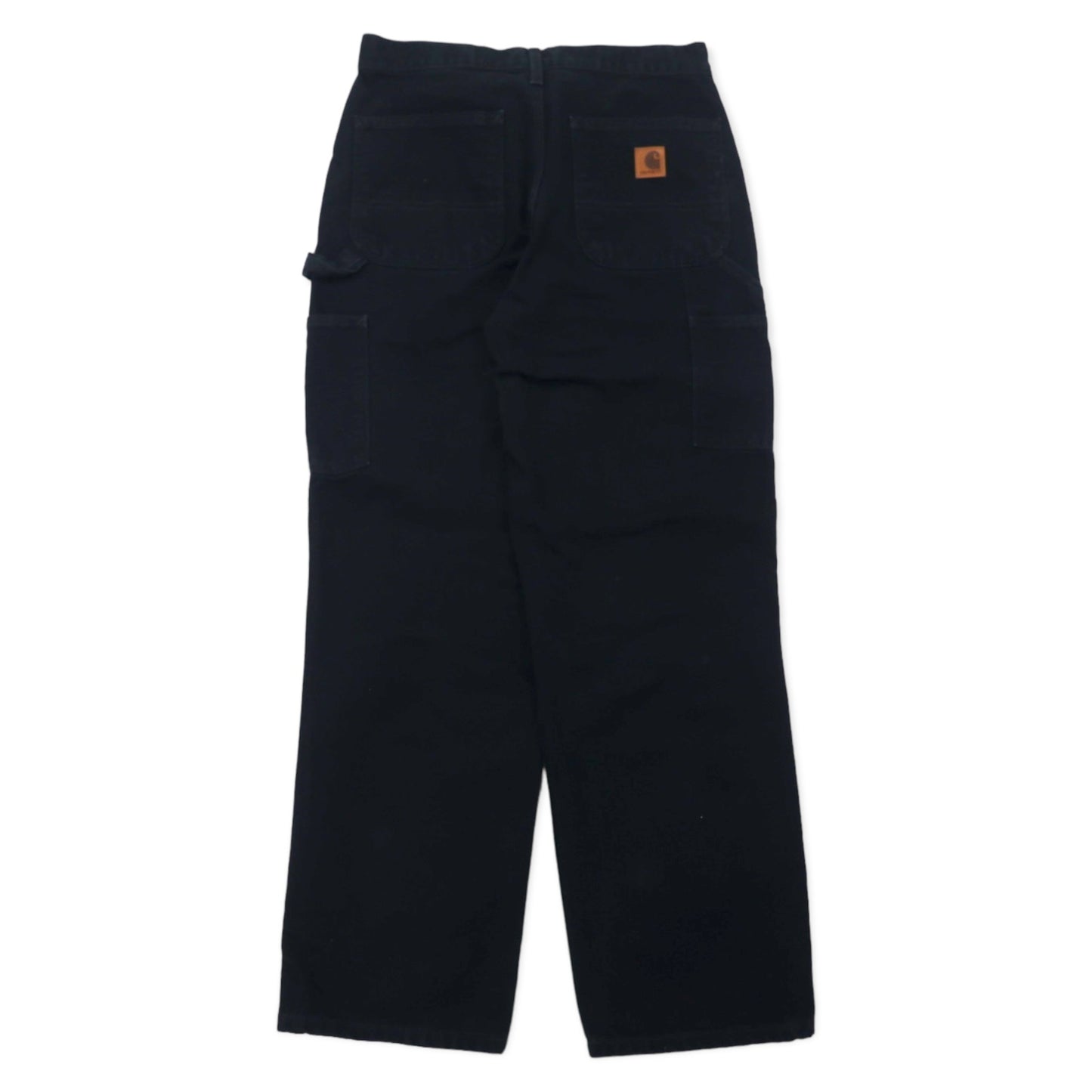 Carhartt ウォッシュド ダック ペインターパンツ 31 ブラック コットン Original Dungaree Fit B11-BLK WASHED DUCK WORK PANT メキシコ製