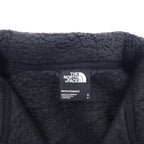 THE NORTH FACE Full-Zip Boa Fleece Jacket, Size S, Black, Stand Collar, NF0A4P8T