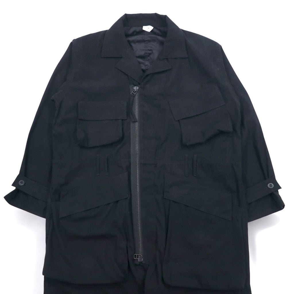 HUMIS Jumpsuit MILITARY FLIGHT JUMPSUIT All-in-one M Black M-BL1601 Made in Japan