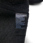 THE NORTH FACE Full-Zip Boa Fleece Jacket, Size S, Black, Stand Collar, NF0A4P8T