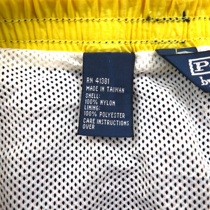 Polo by Ralph Lauren 90年代 ナイロン イージー ショートパンツ スイムショーツ XL ネイビー スモールポニー刺繍