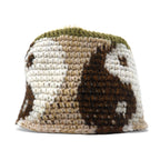 日本然リトテ-古着オンライン-Y.A.R.N. ニット帽 ビーニー FREE ベージュ 総柄 陰陽 Yinyang Handmade Summer Knit Beanie-Y.A.R.N. Knit Hat Beanie FREE Beige patterned Yinyang Handmade Summer Knit Beanie