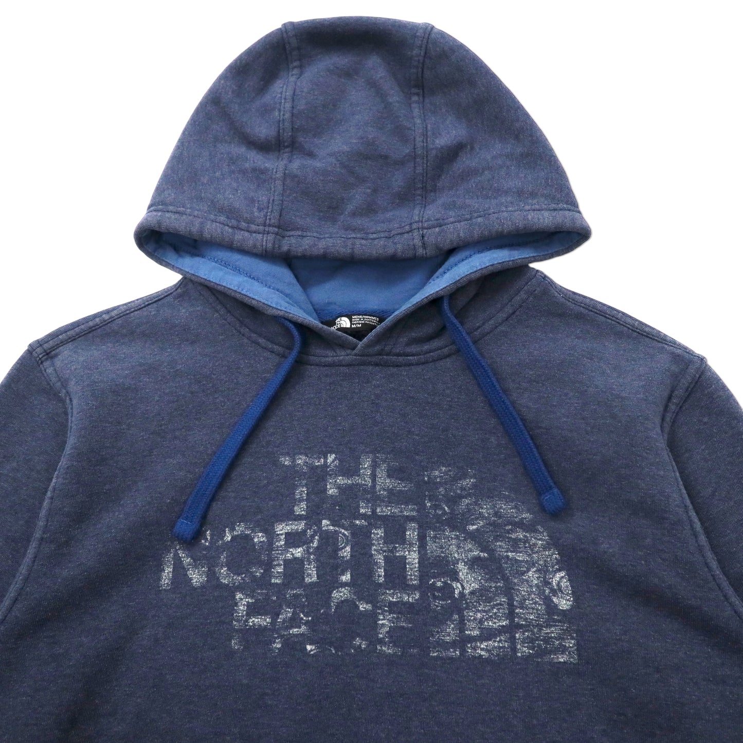 THE NORTH FACE プルオーバーパーカー M ネイビー コットン 裏起毛