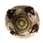 Y.A.R.N. ニット帽 ビーニー FREE ベージュ 総柄 陰陽 Yinyang Handmade Summer Knit Beanie