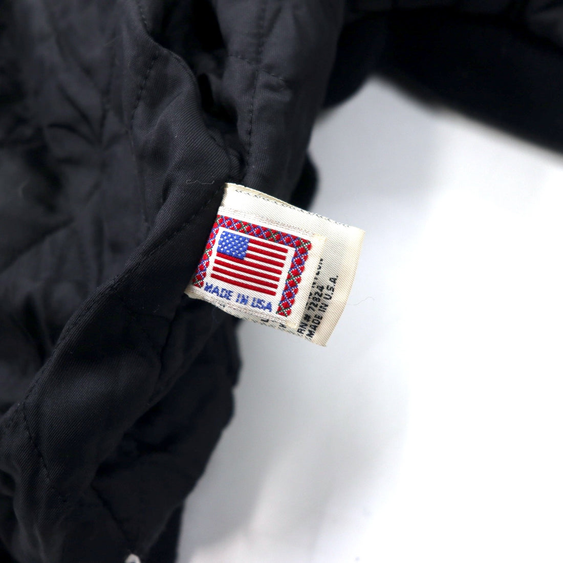 Golden Bear USA made sleeve leather stadium jacket XL black wool The 5th AVENUE back embroidery