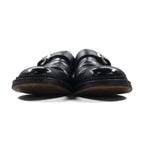 REGAL Monk Strap Dress Shoes, Size 26cm, Black Leather, Embossed, 2321, Made in Japan