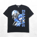 SHAKA WEAR USA COTTON ヘビーウェイト Tシャツ XL ブラック NFL DALLAS COWBOYS