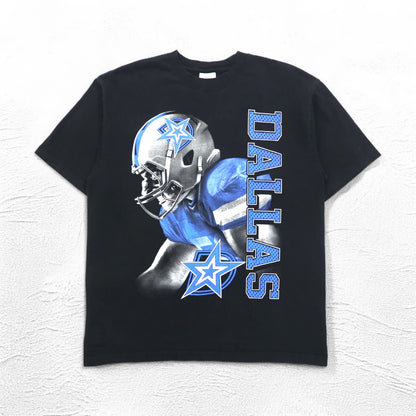 SHAKA WEAR USA COTTON ヘビーウェイト Tシャツ XL ブラック NFL DALLAS COWBOYS