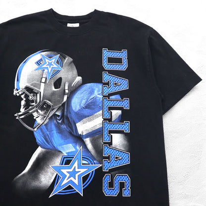 SHAKA WEAR USA COTTON ヘビーウェイト Tシャツ XL ブラック NFL DALLAS COWBOYS