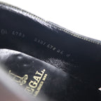 REGAL Monk Strap Dress Shoes, Size 26cm, Black Leather, Embossed, 2321, Made in Japan