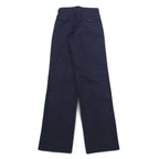 Vintage 70s Japan Made Trousers ELISIAN 70年代 タック スラックスパンツ S ネイビー ストライプ YZIP 未使用品