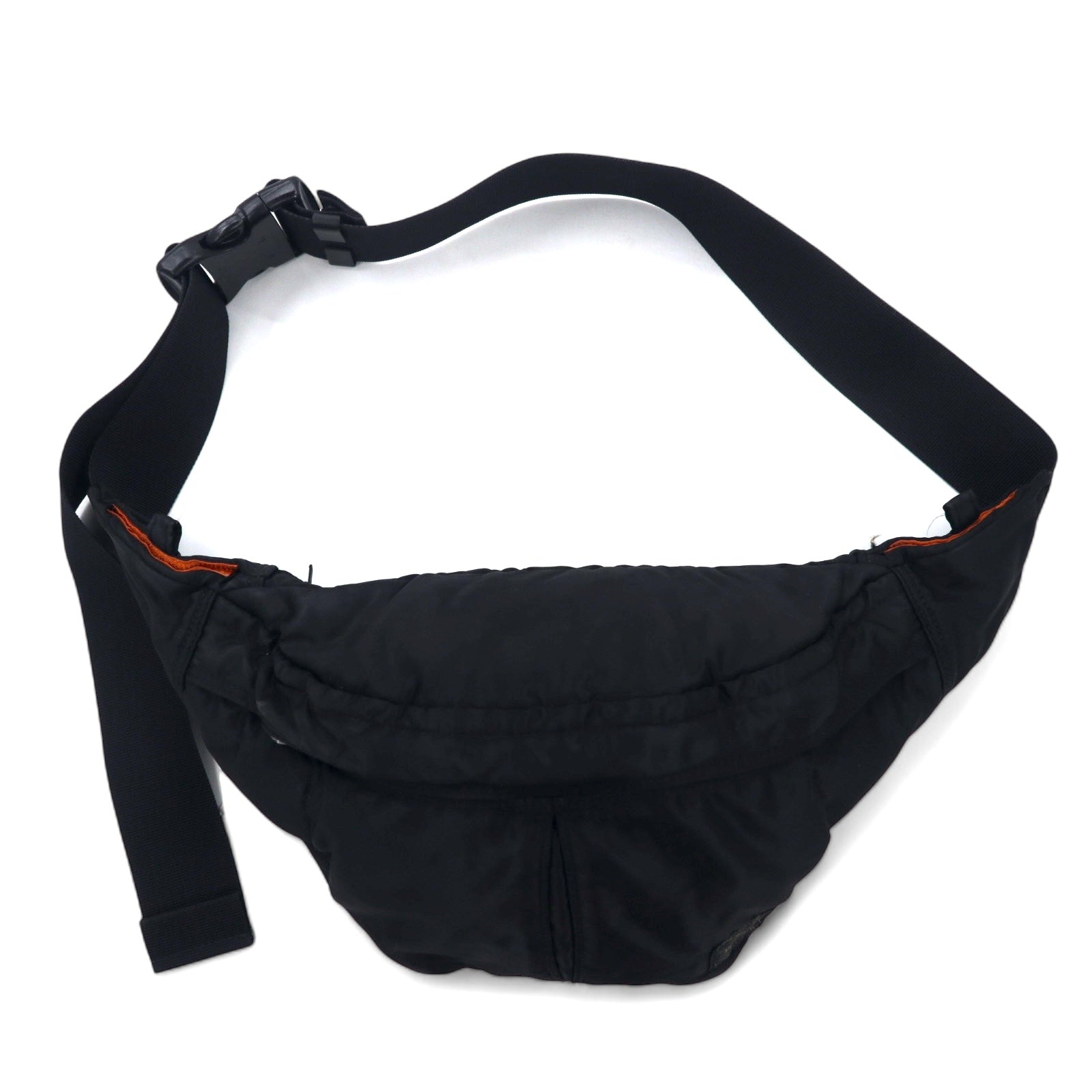 日本然リトテ-古着オンライン-PORTER タンカー TANKER ウエストバッグ ボディバッグ ブラック ナイロン 日本製-PORTER TANKER Funny Pack Body Bag Black Nylon Japan Made