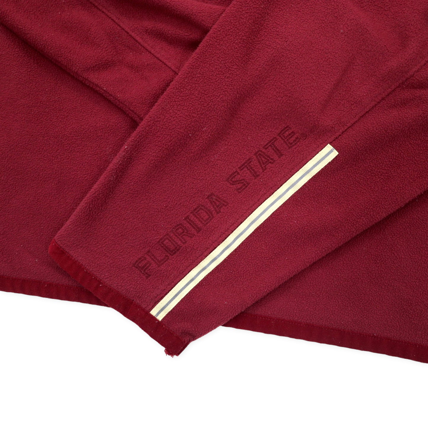 NIKE TEAM 00年代 フリース スウェットシャツ XXL ボルドー ポリエステル カレッジ刺繍 FSU スウォッシュロゴ ビッグサイズ THERMA-FIT
