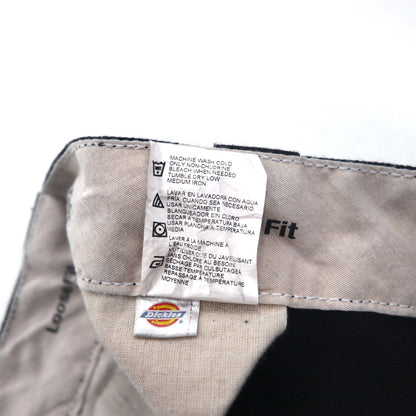 Dickies ルーズフィット ダブルニー ワークパンツ チノパンツ XL ブラック LOOSE FIT 85283BK メキシコ製
