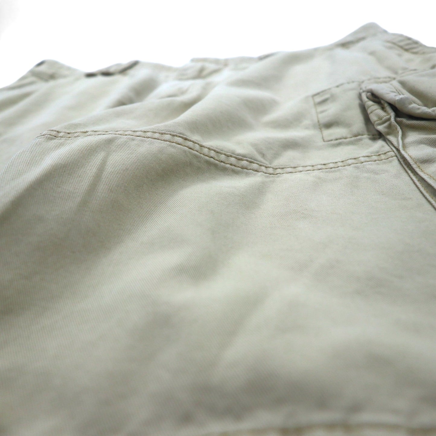 POLO RALPH LAUREN ポロチノ バギー ショート カーゴパンツ ハーフパンツ L ベージュ コットン