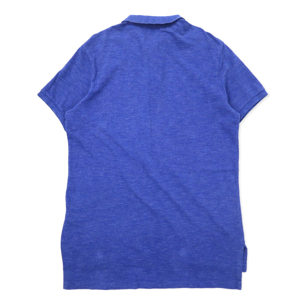 POLO RALPH LAUREN Polo shirt L Blue cotton Small pony embroidery